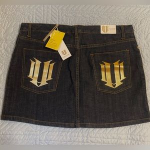 Eleven by Venus Williams Denim Skirt Size 14 New w/ Tags